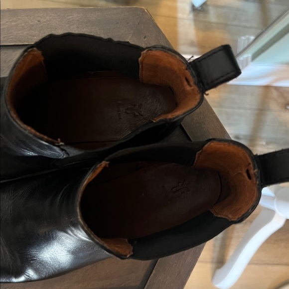 🛑 1 hour sale. Frye, Men's Black Leather Ankle Boots Size 11 Made in Mexico - Picture 10 of 10